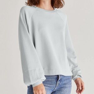 Z Supply Washed Sweatshirt and Pants SET- XS